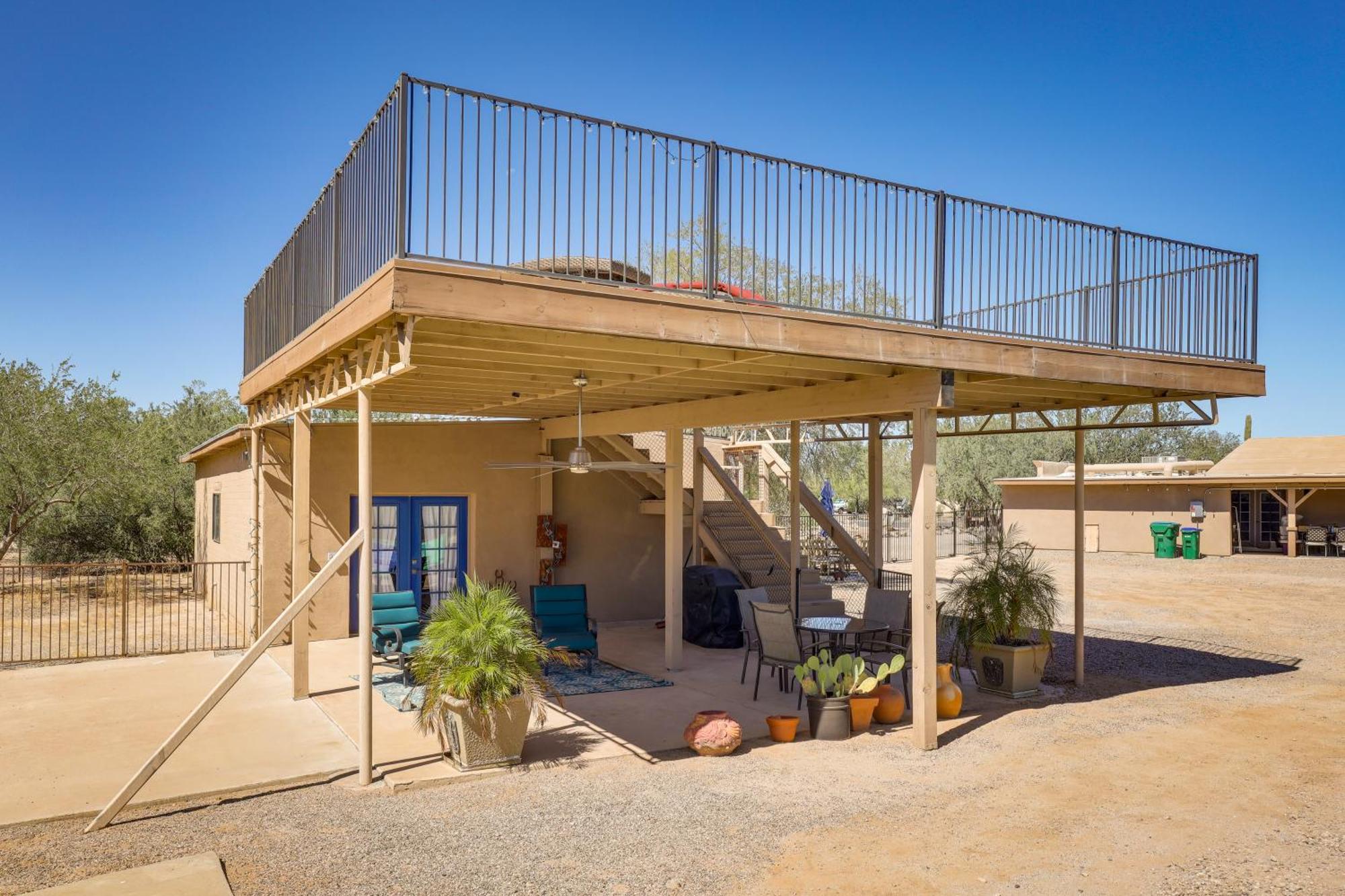 Oro Valley Retreat With Pool, Spa And Rooftop Views! Exterior photo